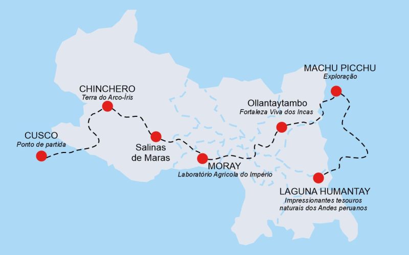 PACOTE MACHU PICCHU, COM A LAGUNA HUMANTAY. 5 DIAS E 4 NOITES