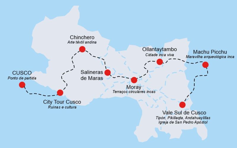PACOTE MACHU PICCHU, ESSENCIAL 6 DIAS E 5 NOITES